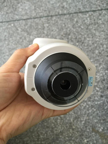 Close-up of the NS810 Spectrophotometer's 8mm measuring aperture and sensor.